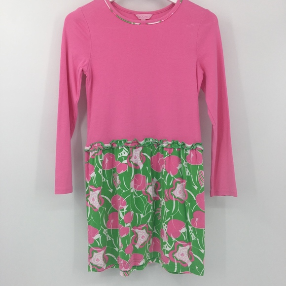 Lilly Pulitzer Other - Lilly Pulitzer Girls Floral Shift Dress